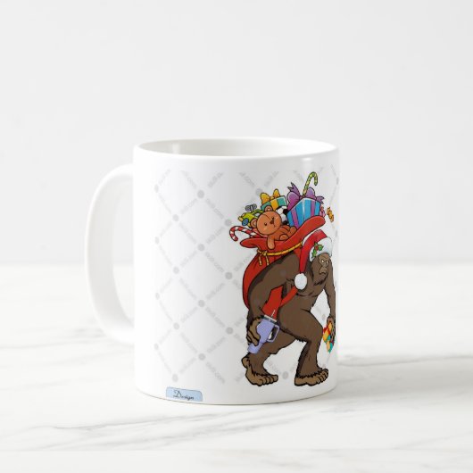 Mug Holiday Bigfoot (Devant gauche)