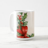 Mug Holiday Cheer in Watercolor (Devant gauche)