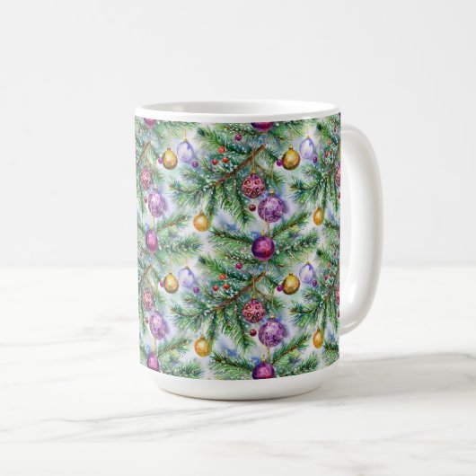 Mug Holiday Christmas Tree Ornaments (Devant droit)