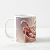 Mug “Holiday Cocoa Kitty Mug" Cute Christmas Cat (Gauche)