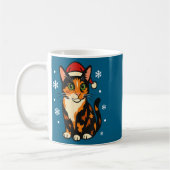 Mug Holiday Kitten Cute Christmas Cat Design Uni (Gauche)