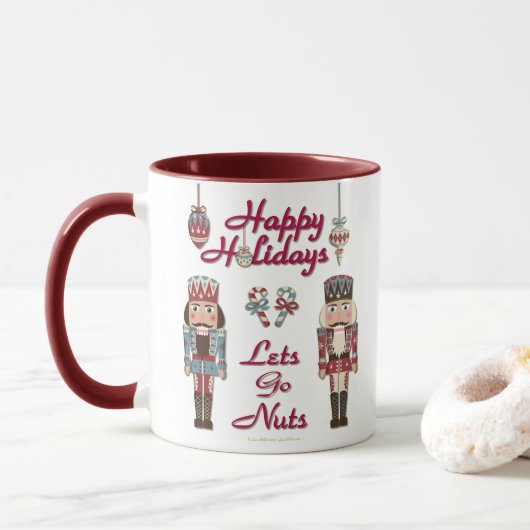 Mug Holiday Nutcracker (Avec donut)