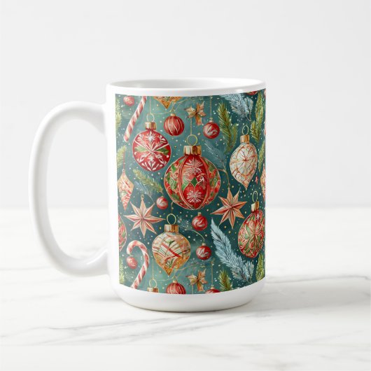 Mug Holiday Ornaments  (Gauche)