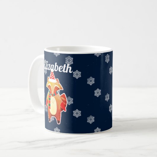Mug Holiday Raccoon (Devant gauche)