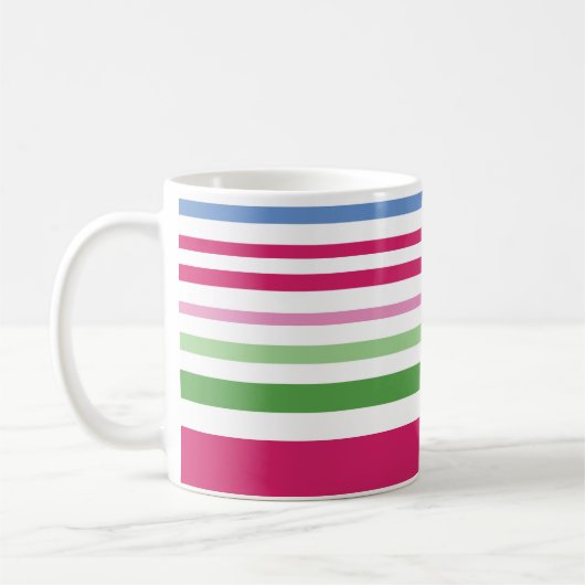 Mug Holiday Stripe (Gauche)