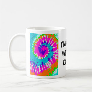 Mug holiES - Power Spiral Batik Style