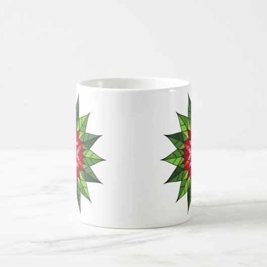 Mug Holly and Berries Mandala  (Centre)