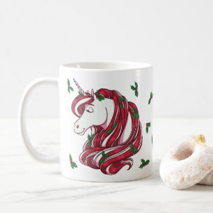 Mug Holly Berry Unicorn