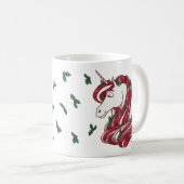 Mug Holly Berry Unicorn (Devant droit)