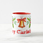 Mug Holly Branches et Joyeux Noël (Centre)