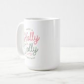 Mug Holly Jolly Christmas (Devant gauche)