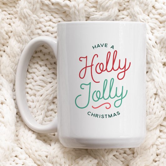 Mug Holly Jolly Christmas