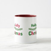 Mug Holly Jolly Christmas (Centre)