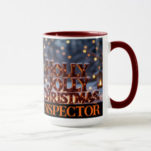 Mug Holly Jolly Inspecteur de Noël Keeps