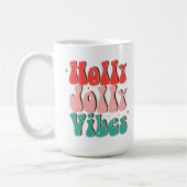 Mug Holly Jolly Vibes Noël Super (Gauche)
