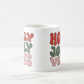 Mug Holly Jolly Vibes Super Noël rétro (Centre)