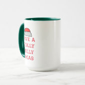 Mug Holly Jolly Xmas (Devant gauche)
