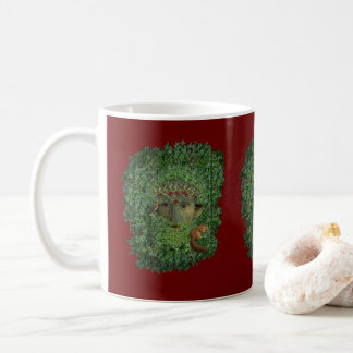 Mug Holly King Greenman Pagan Wiccan Yule