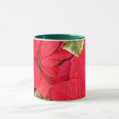 Mug Holly Point Poinsettias vacances Floral (Centre)