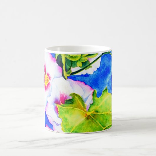 Mug Hollyhocks (Centre)