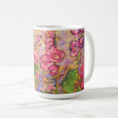 Mug hollyhocks florissant (Devant droit)