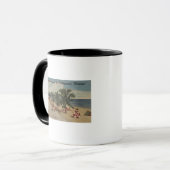 Mug Hollywood Beach, Floride - Vue sur la plage