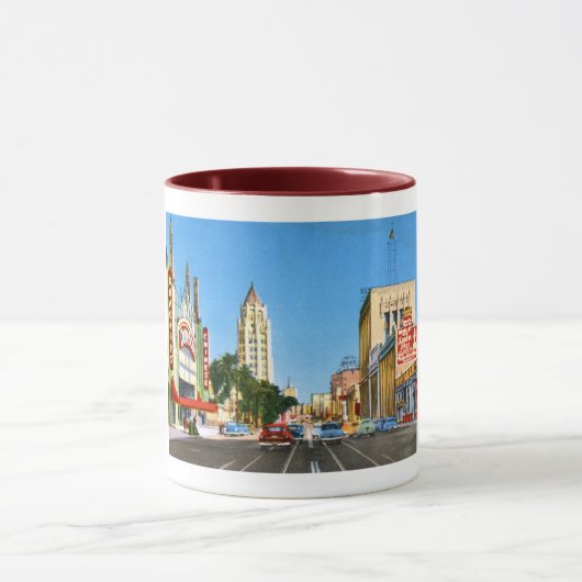 Mug Hollywood Boulevard, Los Angeles Vintage (Centre)