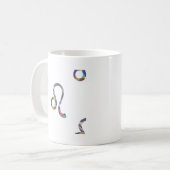 Mug hologramme Leo (Devant gauche)