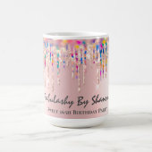 Mug Holographe Rose rose mariée Douche Douce 16e (Centre)