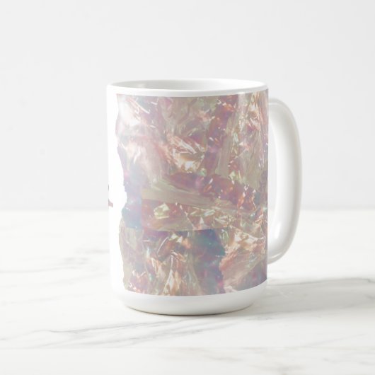 Mug holographique avec texte ourdou (Devant droit)
