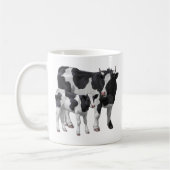 Mug Holstein Cow & Cute Calf (Gauche)