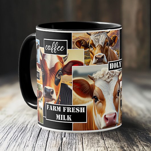 Mug Holy Cow Farm Lait Frais Café
