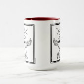 Mug HOLY GROUNDS COFFEE par Jeff Willis Art (Centre)