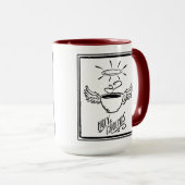 Mug HOLY GROUNDS COFFEE par Jeff Willis Art (Devant droit)