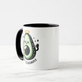 Mug Holy Guacamole Zen Avocat – Matinée Mindful (Devant gauche)