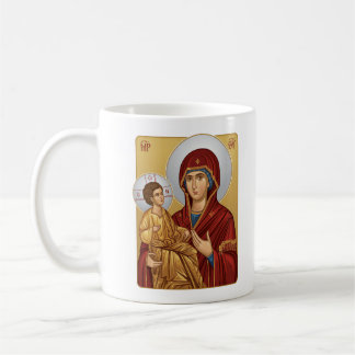 Mug Holy Mother Of God East Europian Church Orthodox 