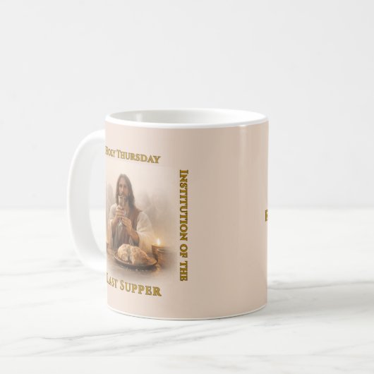 Mug Holy Thursday Eucharist (Devant gauche)
