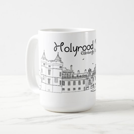 Mug Holyrood Palace Scotland (Devant gauche)