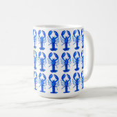 Mug Homard bleu (Devant droit)