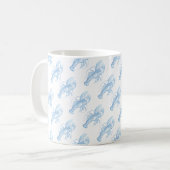 Mug Homard bleu (Devant gauche)