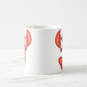 Mug Homard de sourire drôle (Centre)