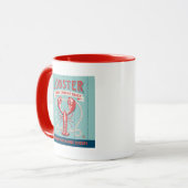 Mug Homard frais pris tous les jours | Maine (Devant gauche)