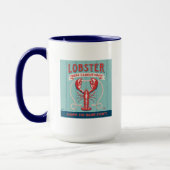 Mug Homard frais pris tous les jours | Maine (Gauche)