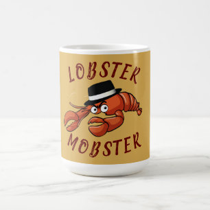 Mug Homard Homard 🦞 Cartoon à gros yeux mou Gangster