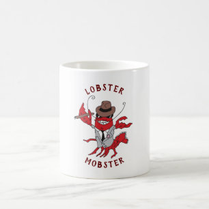 Mug Homard Homard 🦞 Drôle Cartoon Gangster