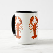 Mug Homard rouge (Devant gauche)