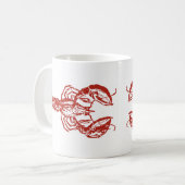 Mug homard vintage (Devant gauche)
