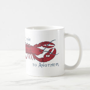 Mug Homard vintage