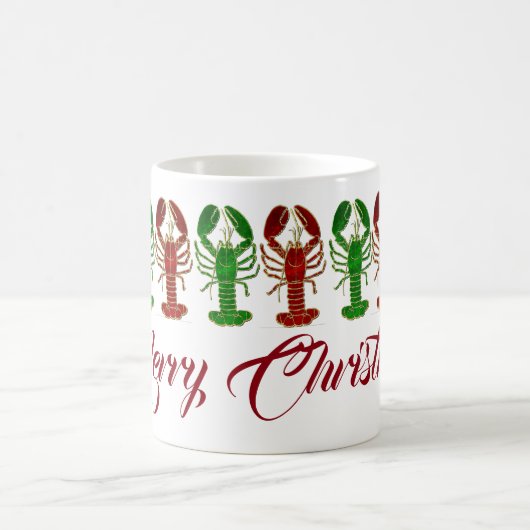 Mug Homards de Noël (Centre)