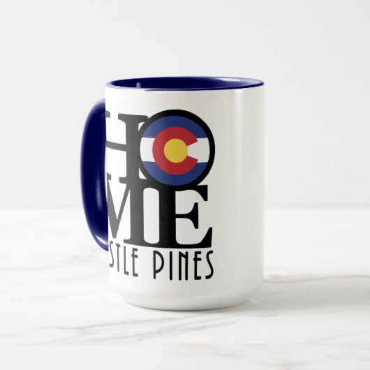 Mug HOME Castle Pines CO (Devant gauche)